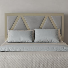 Alison Upholstered Soft Velvet Metal Bed Frame