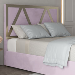 Alison Upholstered Soft Velvet Metal Bed Frame