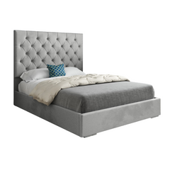 Alma Upholstered Soft Velvet Bed Frame