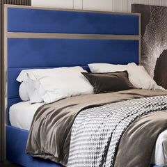 Bentley Upholstered Soft Velvet Metal Bed Frame