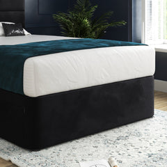 Caprio Upholserted Floorstanding Headboard With Divan Bed Frame