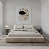 Hugo Boucle Upholstered Bed Frame