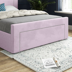 Lucca Upholstered Soft Velvet Bed Frame