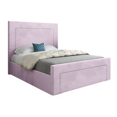 Lucca Upholstered Soft Velvet Bed Frame