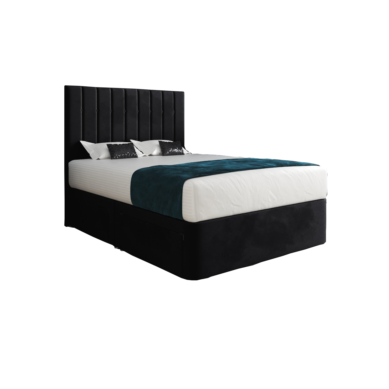 Marcelo Upholstered Soft Velvet Bed Frame