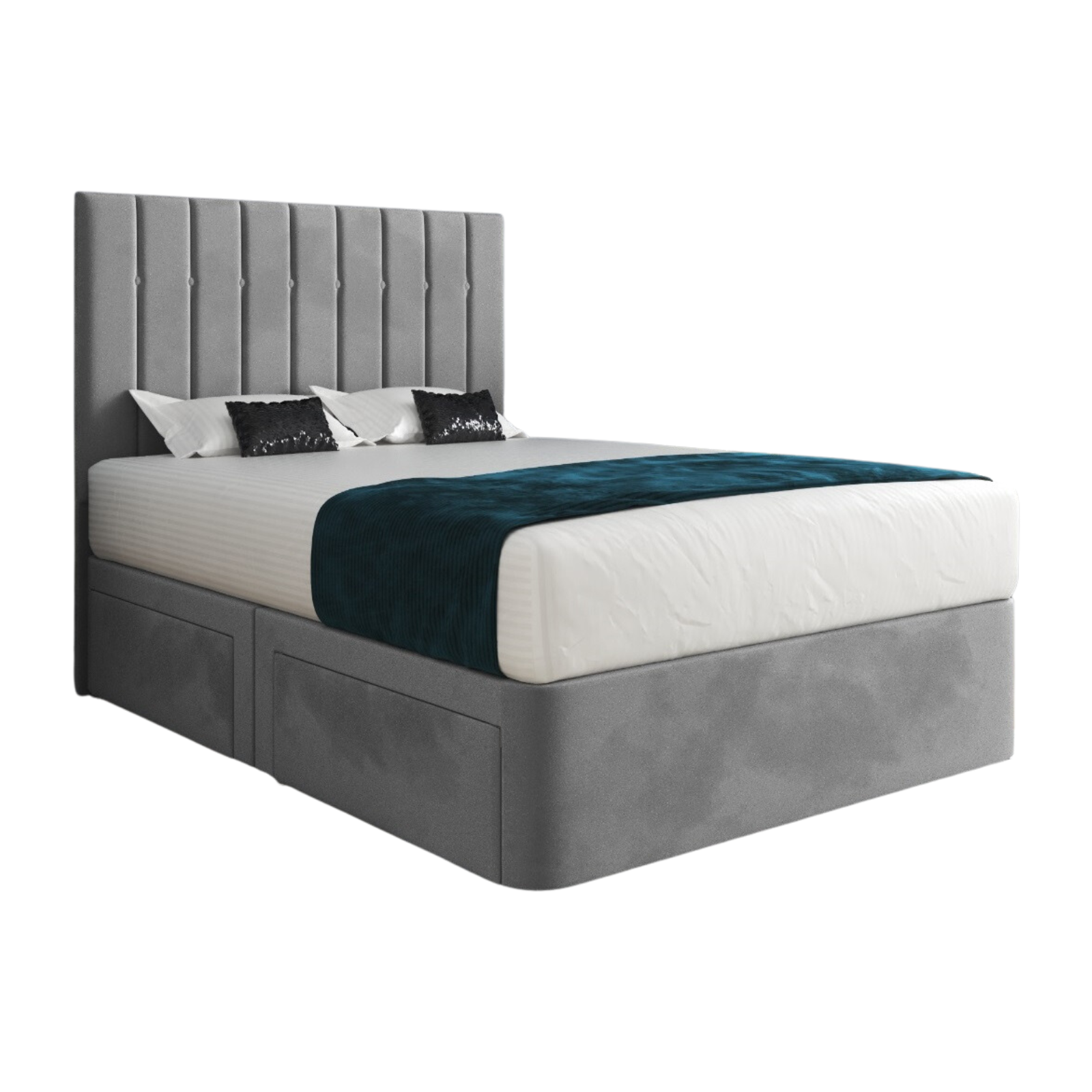 Marcelo Upholstered Soft Velvet Bed Frame