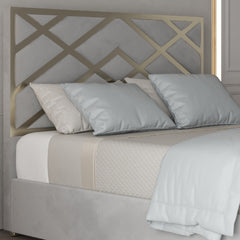 Mayfair Upholstered Soft Velvet Metal Bed Frame