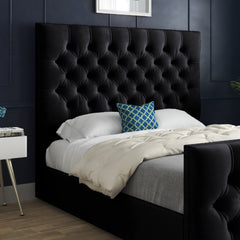 Novara Upholstered Soft Velvet Bed Frame