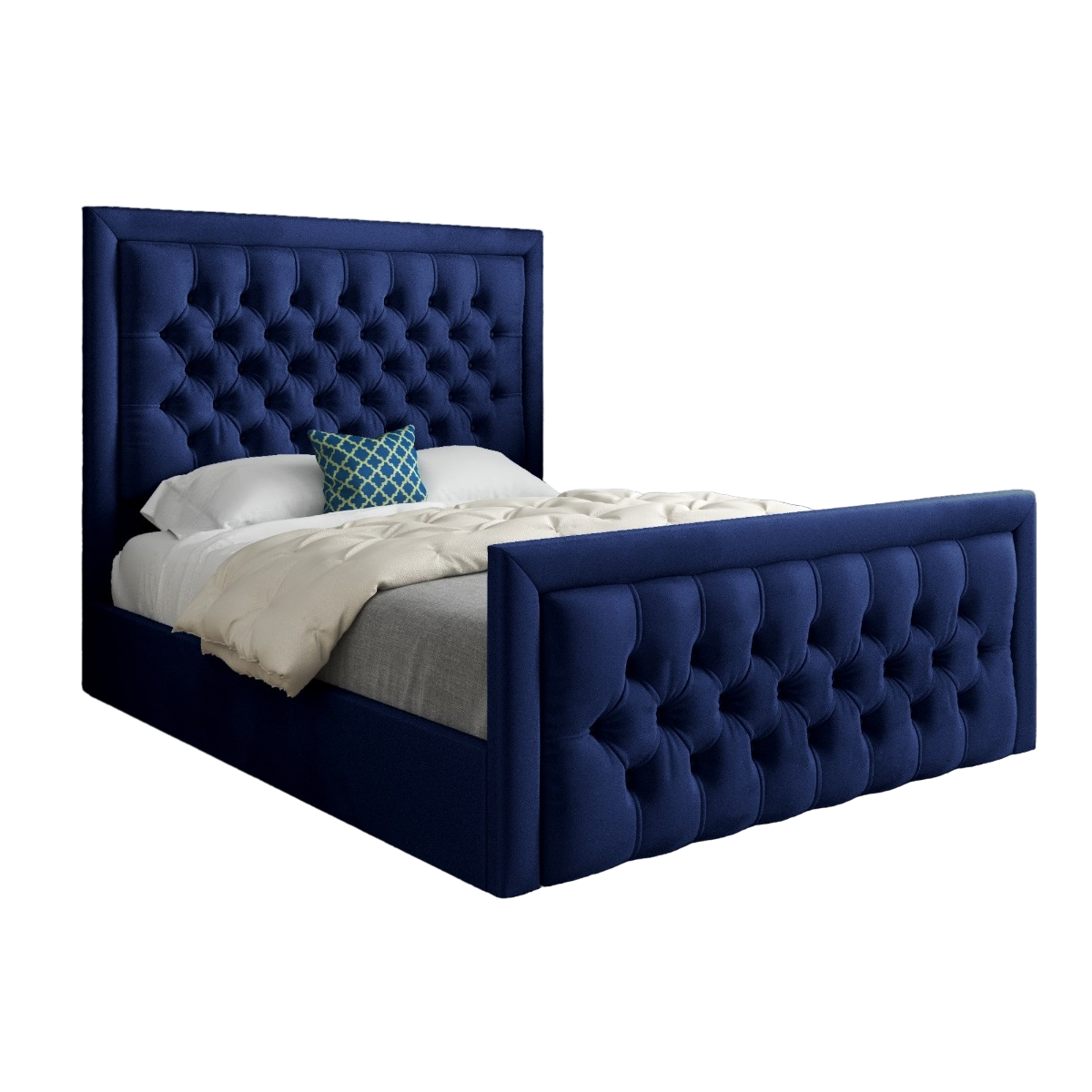 Rovigo Upholstered Soft Velvet Bed Frame