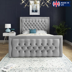 Rovigo Upholstered Soft Velvet Bed Frame