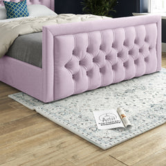 Rovigo Upholstered Soft Velvet Bed Frame