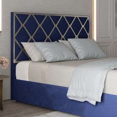 Tammy Upholstered Soft Velvet Metal Bed Frame