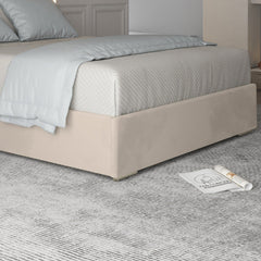 Tammy Upholstered Soft Velvet Metal Bed Frame