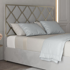 Tammy Upholstered Soft Velvet Metal Bed Frame