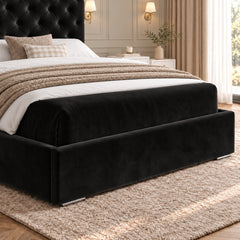 Althorp Upholstered Soft Velvet Bed Frame