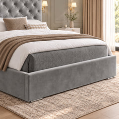 Althorp Upholstered Soft Velvet Bed Frame