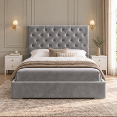 Althorp Upholstered Soft Velvet Bed Frame