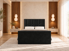 Amaryn Luxe Metal Tv Bed Frame
