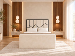 Amaryn Luxe Metal Tv Bed Frame