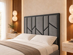 Amaryn Luxe Metal Tv Bed Frame