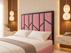 Amaryn Luxe Metal Tv Bed Frame