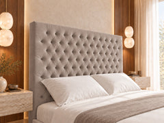 Colina Upholstered Soft Velvet Tv Bed Frame