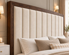 Copake Line Wall Panel Bed