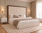 Copake Line Wall Panel Bed