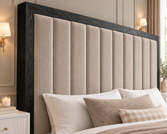 Copake Line Wall Panel Bed