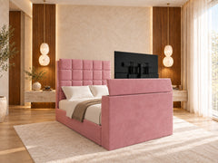 Daniel Upholstered Tv Bed Frame
