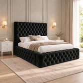 Finney Milan Pleated Upholstery Bed Frame