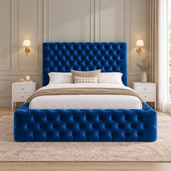Finney Milan Pleated Upholstery Bed Frame