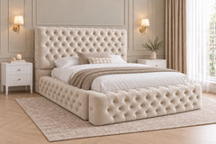 Finney Milan Pleated Upholstery Bed Frame