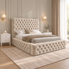Finney Milan Pleated Upholstery Bed Frame