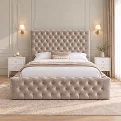 Finney Milan Pleated Upholstery Bed Frame