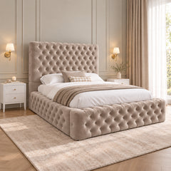 Finney Milan Pleated Upholstery Bed Frame