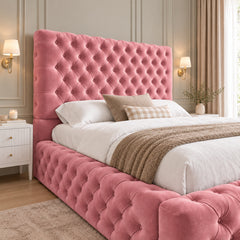 Finney Milan Pleated Upholstery Bed Frame