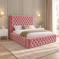 Finney Milan Pleated Upholstery Bed Frame