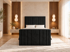 Fordingbridge Upholstered Soft Velvet Tv Bespoke Bed Frame