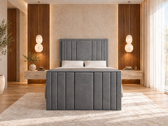 Fordingbridge Upholstered Soft Velvet Tv Bespoke Bed Frame