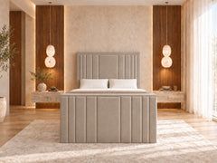 Fordingbridge Upholstered Soft Velvet Tv Bespoke Bed Frame