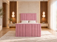 Fordingbridge Upholstered Soft Velvet Tv Bespoke Bed Frame