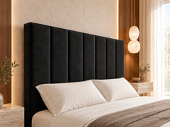 Greenport Upholstered Soft Velvet Line Tv Bespoke Bed Frame