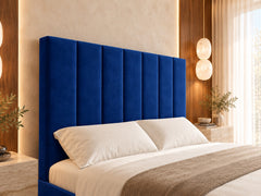 Greenport Upholstered Soft Velvet Line Tv Bespoke Bed Frame