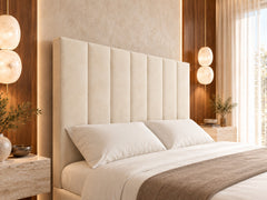 Greenport Upholstered Soft Velvet Line Tv Bespoke Bed Frame