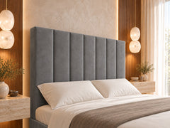 Greenport Upholstered Soft Velvet Line Tv Bespoke Bed Frame