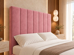 Greenport Upholstered Soft Velvet Line Tv Bespoke Bed Frame