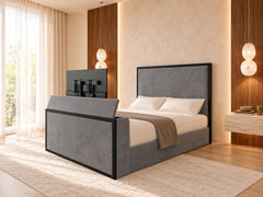 Griton Metal Tv Bed