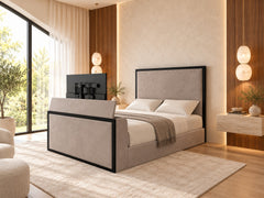 Griton Metal Tv Bed