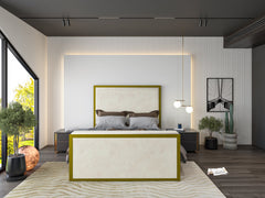 Ivy Metal TV Bed